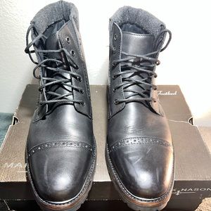 Mark nason combat boots. Men’s 11. Black.